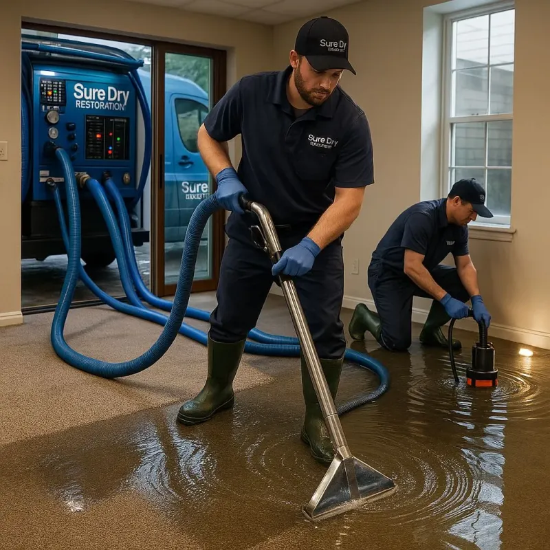Water Extraction and Removal process in Batesburg-Leesville, SC